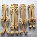Вырезанная деревянная нога для ноги мебели таблицы, ног софы
